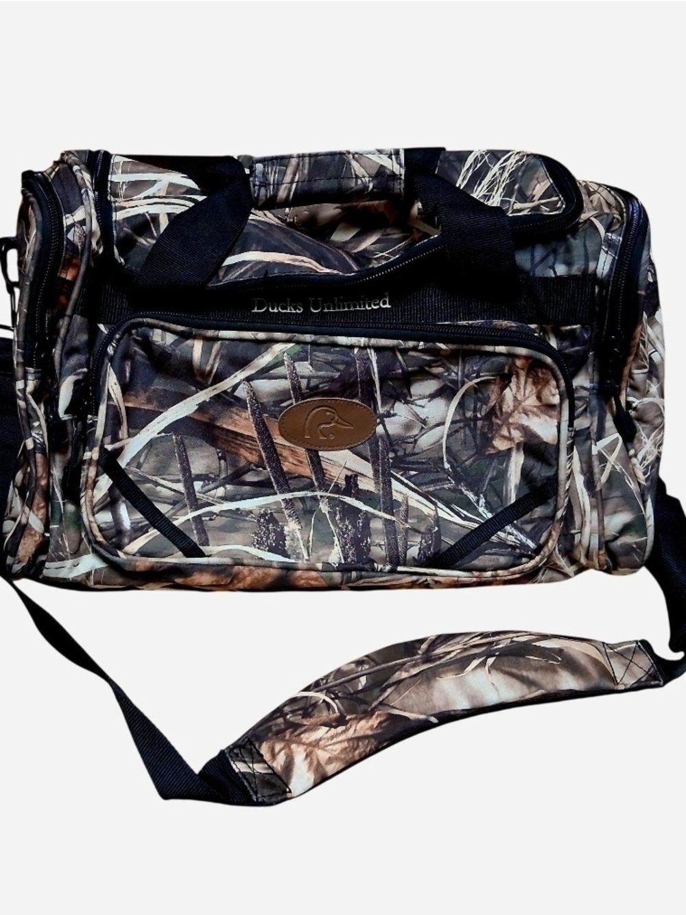 Ducks Unlimited Camo Hunting Duffel Bag